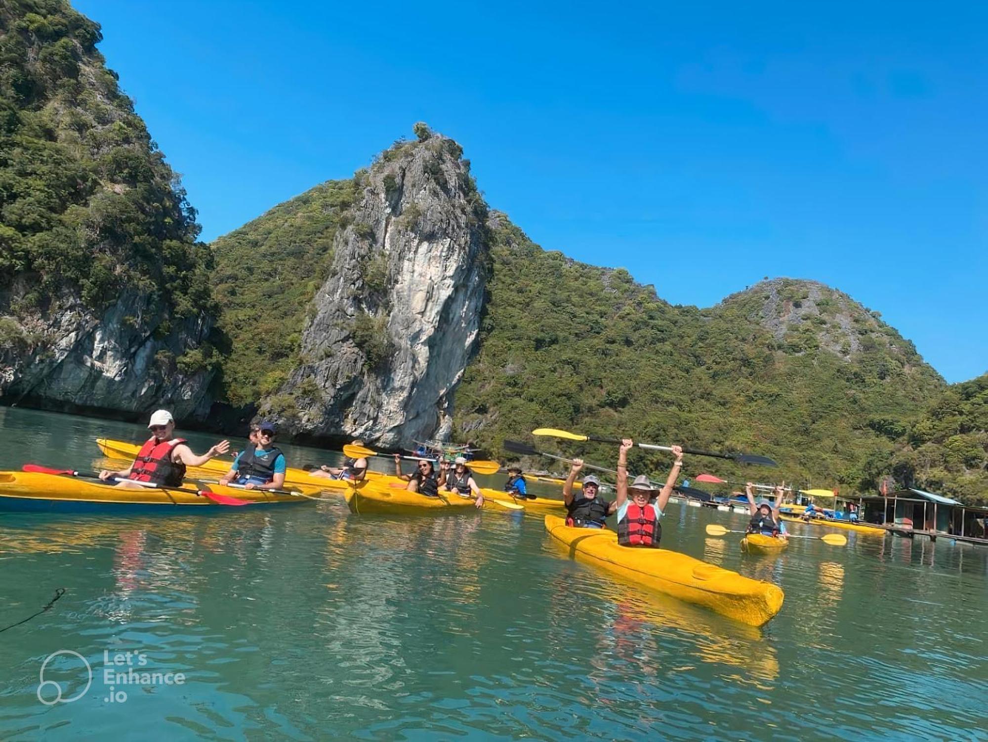 An Duong Hotel Cat Ba Chan Chau Екстериор снимка